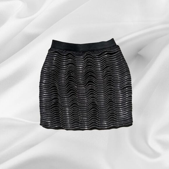 RARE Zipper Mini Skirt - Picture 1 of 4